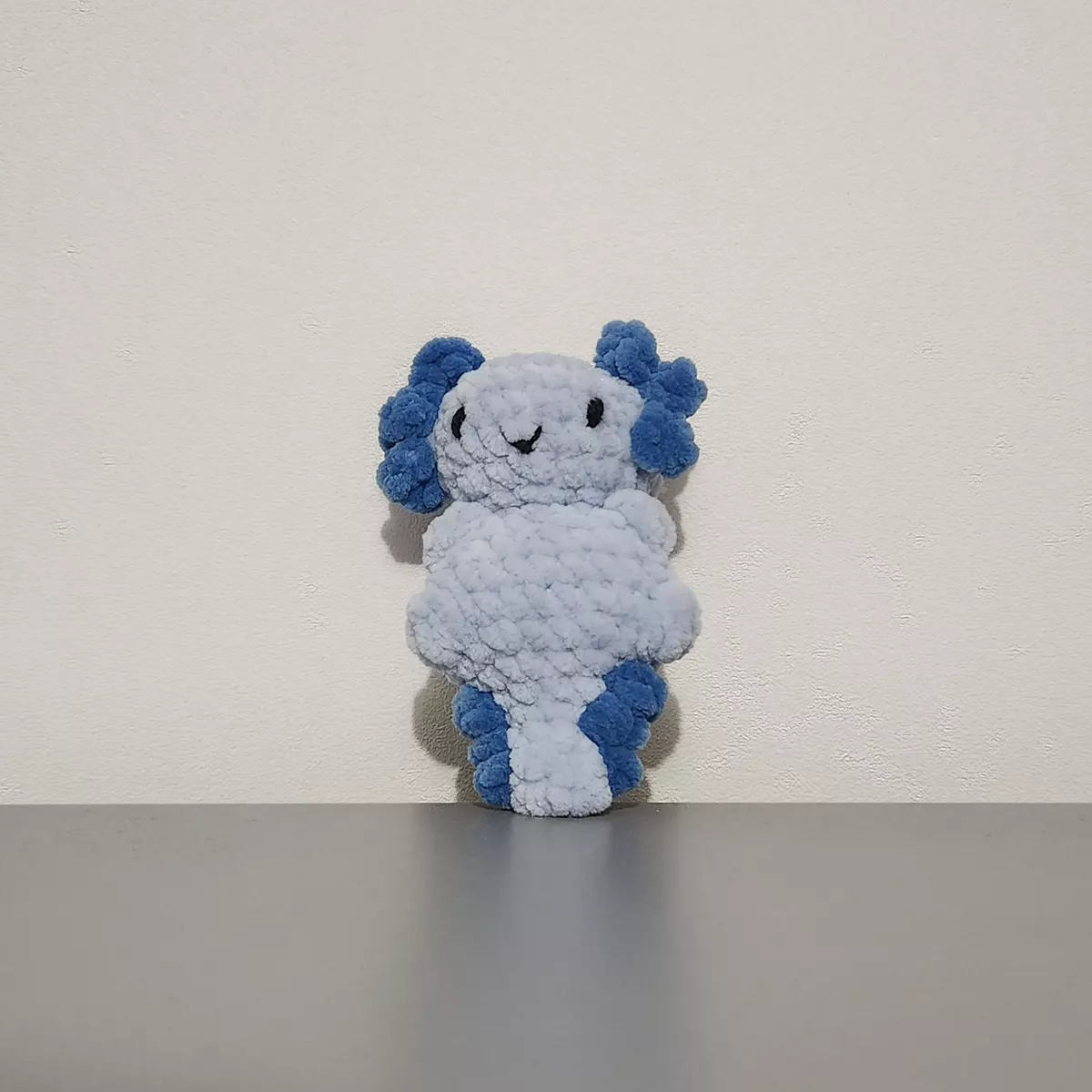 Axolotls crochet - trio fait main prêt à offrir