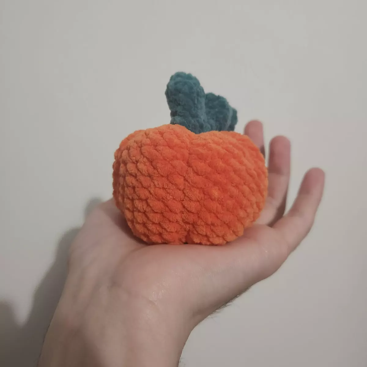 Citrouille crochet - peluche douce idéale pour ambiance festive - création faite main