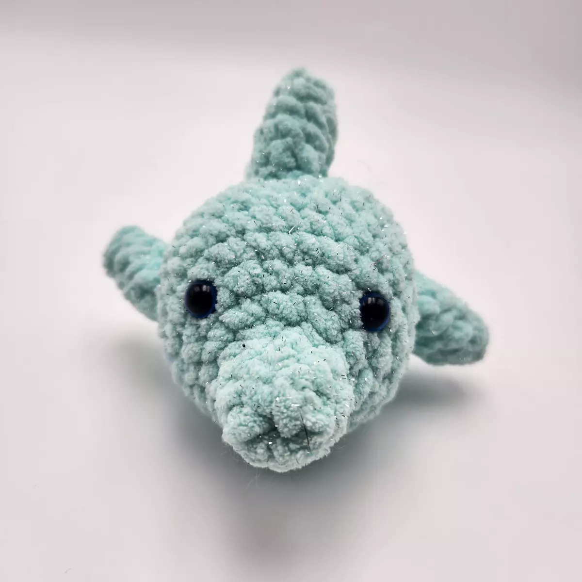 Dauphins - Dauphin en crochet - peluche colorée et douce - création faite main