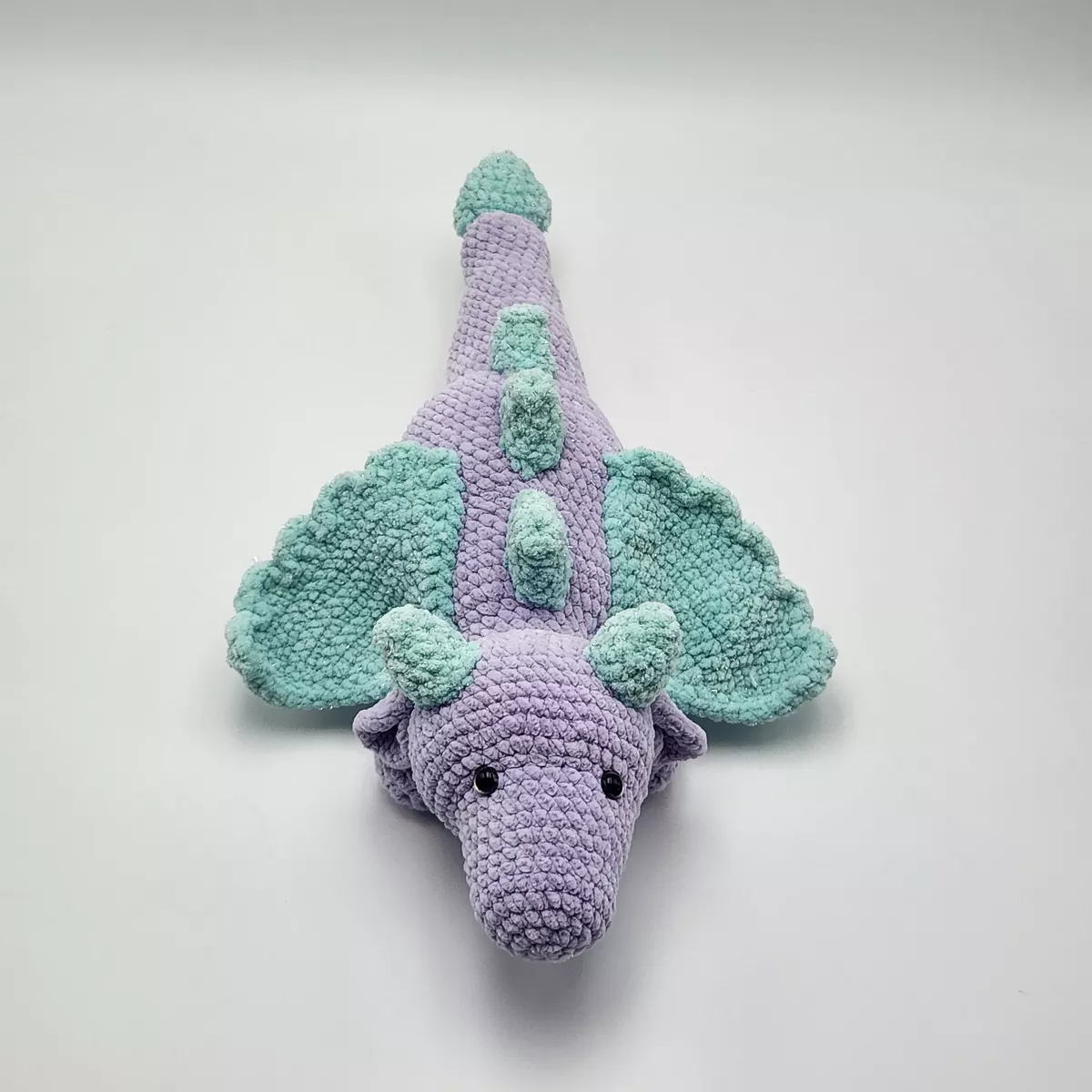 Dragons - Dragon en crochet - peluche mignonne avec finitions soignées - création faite main
