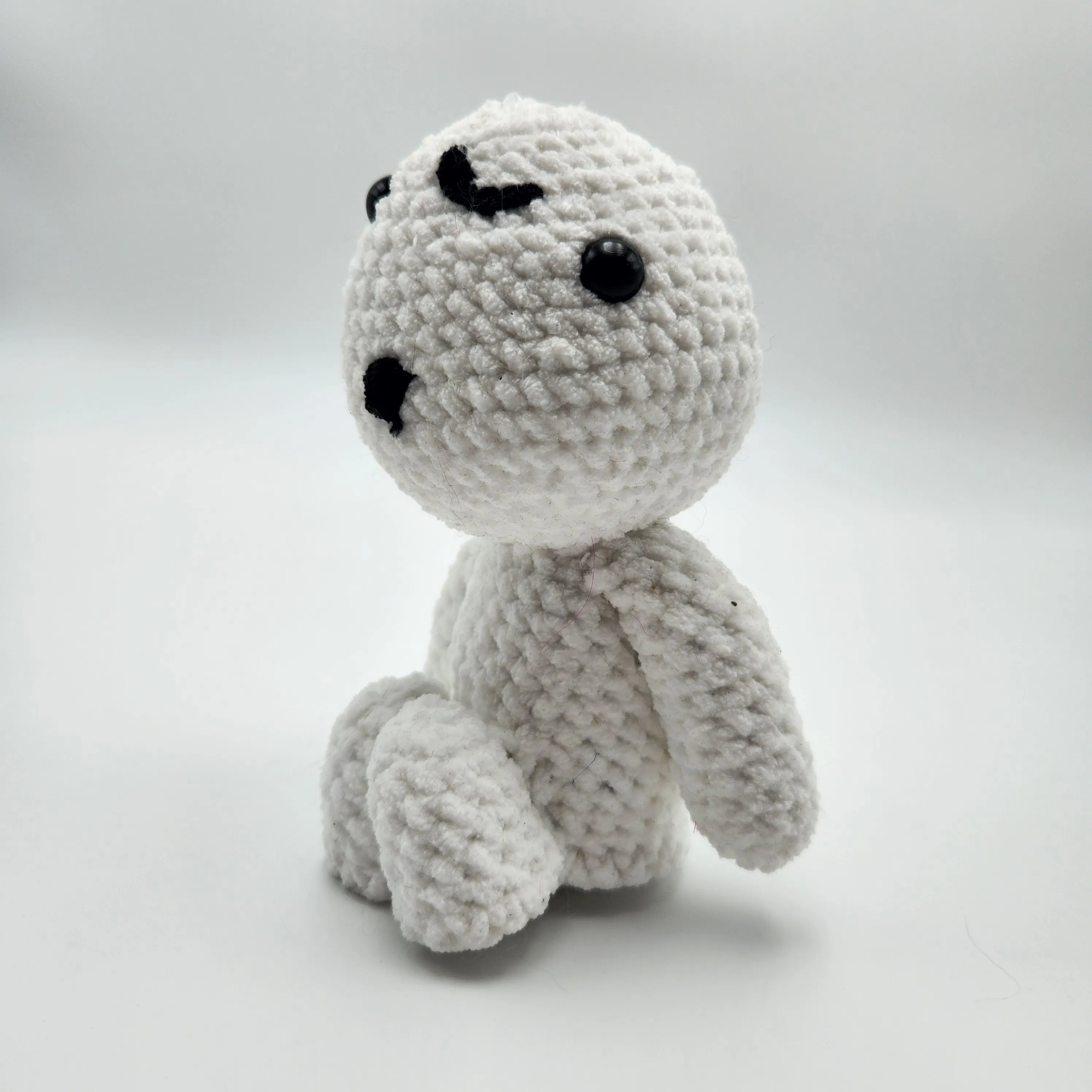 Kodamas - Kodama en crochet - peluche artisanale inspirée du folklore japonais