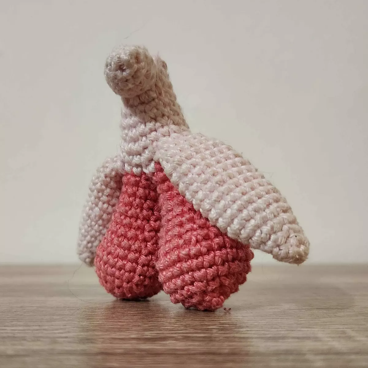 Mini-Clitoris - Mini clitoris en crochet - porte-clés artisanal