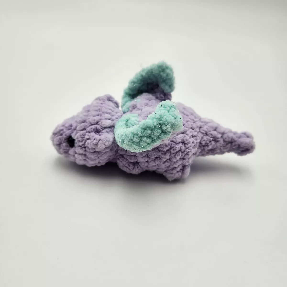 Mini-Dragon - Mini dragon en crochet - peluche miniature avec détails fins - création faite main
