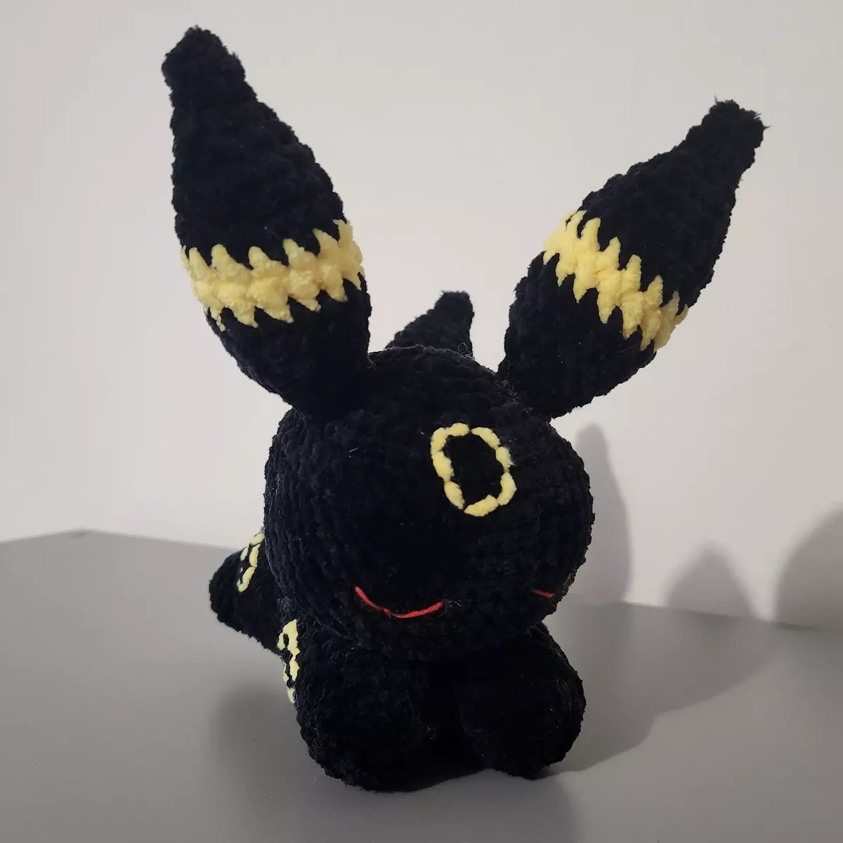 Noctali crochet artisanal - cadeau pour fan de Pokémon