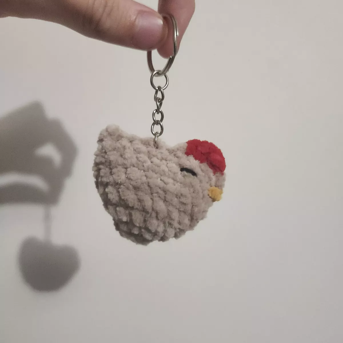 Mini-poules - Mini poule crochet artisanale - idée cadeau fermière amusante