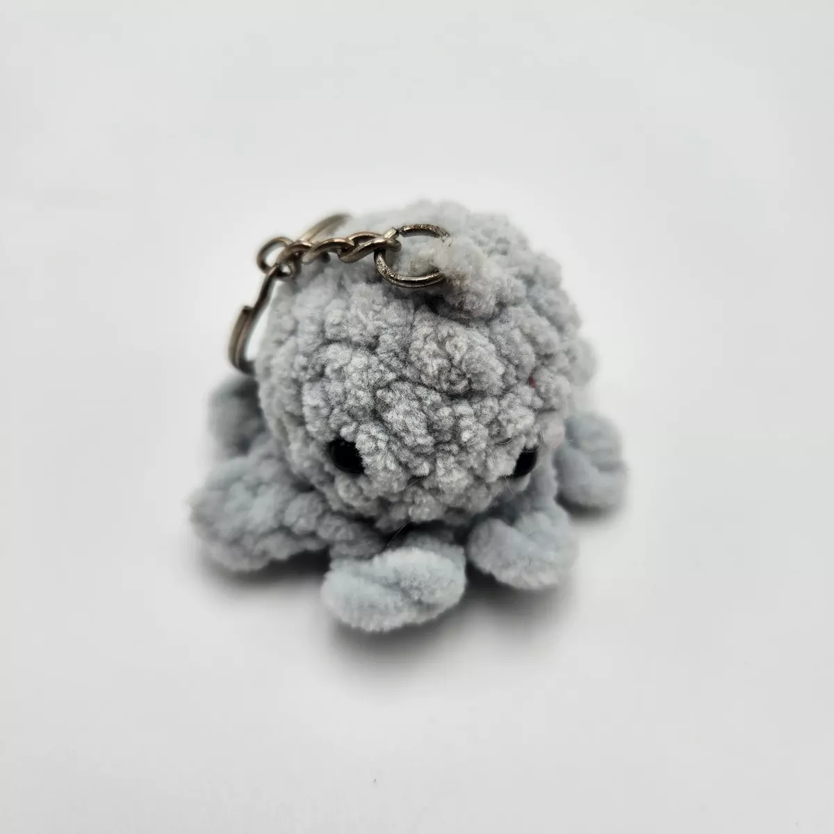 Poulpe en crochet coloris gris