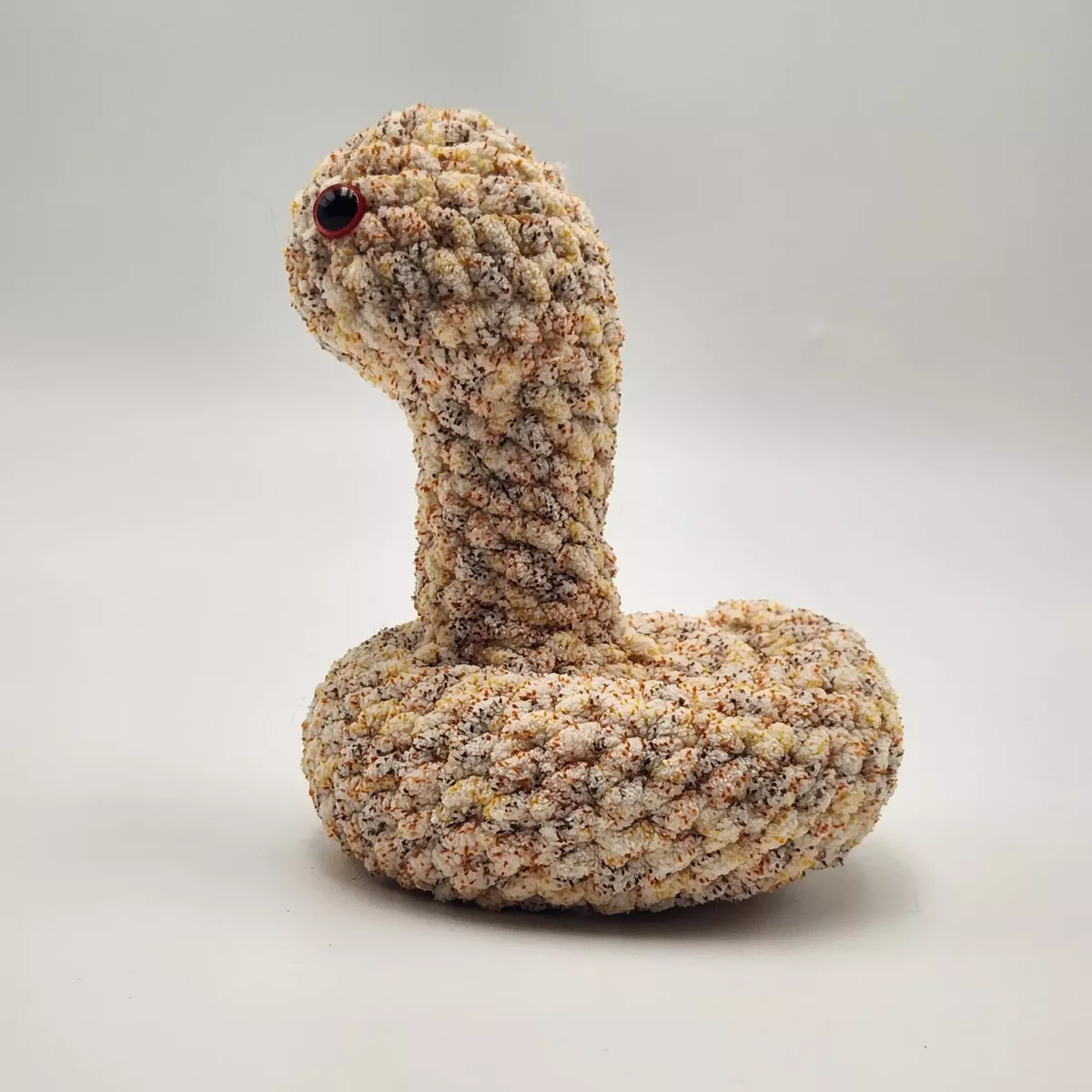 Serpents - Serpent en crochet - peluche artisanale mignonne avec finitions soignées