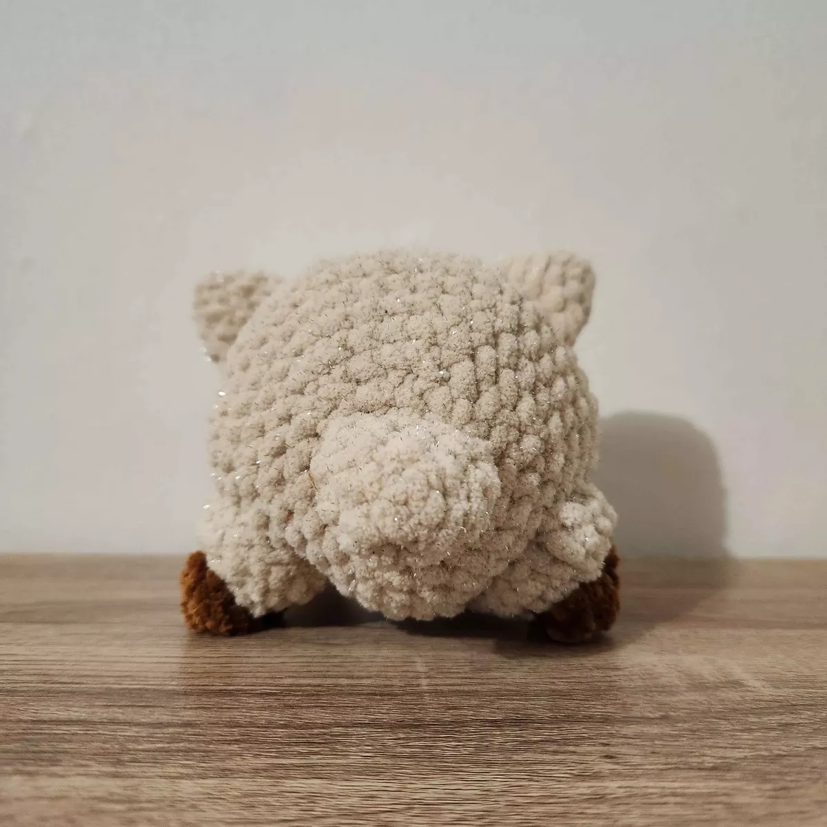 Wombats - Wombat en crochet, vue arrière - création faite main